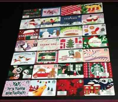  2021 STARBUCKS CHRISTMAS â?? I â?? /  ??ð??? ?   ?? ­  ?? & NO MARKER GIFT CARD (48 PCS) - Sold on eBay Nov 07, 2021 for $94.41
