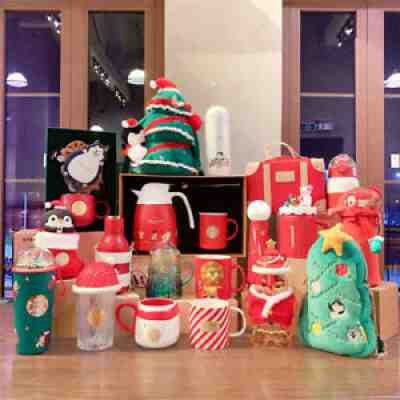 2021 Starbucks Christmas Penguin Lion Ceramics Cup Mug Bottle Tumbler Gift - Sold on eBay Nov 06, 2021 for $68.04