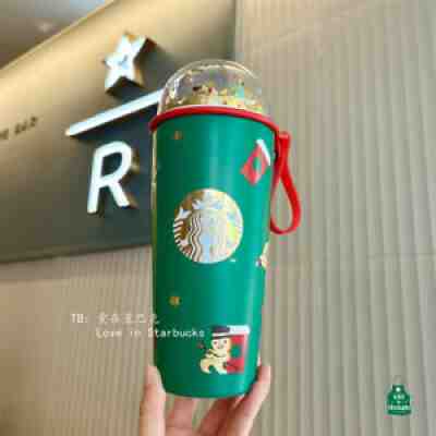 New 2021 China Starbucks Christmas Gingerbell Man Show 16oz SS Vacuum Desk Cup - Sold on eBay Nov 05, 2021 for $52.99