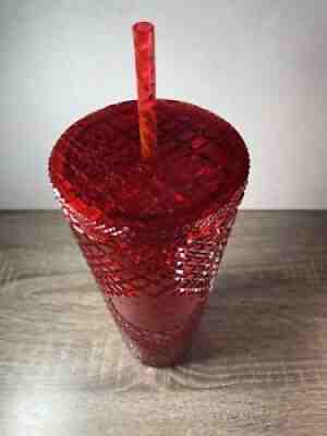 Starbucks 2021 Red Jeweled Christmas Holiday Tumbler Venti 24oz SHIPS SAME DAY - Sold on eBay Nov 04, 2021 for $51.99