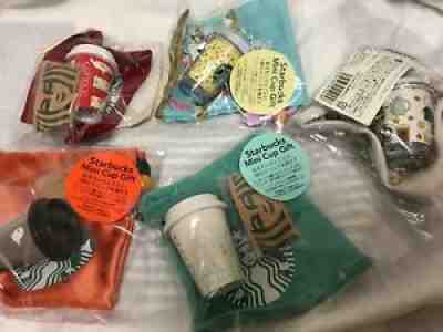 Japan Starbucks 5 Mini Cups - 3 Anniv. Set 2021 & Xmas Cup 2020 & Halloween 2021 - Sold on eBay Oct 19, 2021 for $50.00