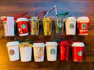 Starbucks Christmas Ornament Lot Of 13 - Sold on eBay Oct 30, 2021 for $50.00