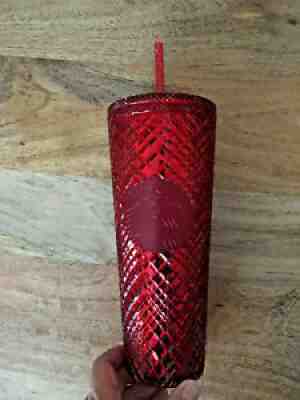 Starbucks 2021 Red Studded Christmas Holiday 24 oz. Tumbler NEW - Sold on eBay Nov 05, 2021 for $50.00