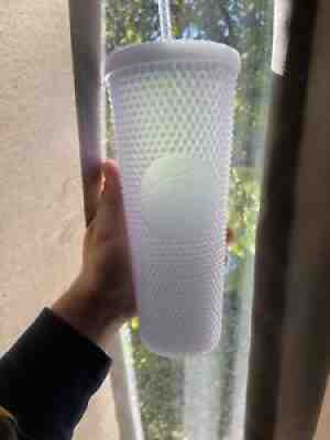 Starbucks New 2021 Holiday Icy White Studded Tumbler Cold Cup 24oz Christmas - Sold on eBay Nov 06, 2021 for $50.00