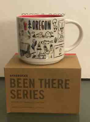 NIB Starbucks Been There Series BTS Christmas Gold OREGON Mug w/ SKU - Sold on eBay Aug 31, 2021 for $49.99