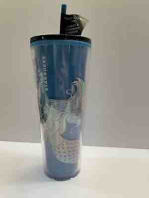Starbucks Christmas 2021 Blue Mermaid 24 Oz Venti Tumbler NEW COLOR CHANGING - Sold on eBay Nov 04, 2021 for $49.99