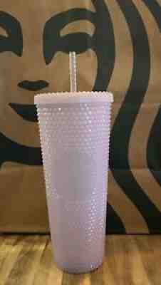2021 Starbucks Icy Lilac Studded Bling 24oz Tumbler Christmas Holiday Venti NEW - Sold on eBay Nov 05, 2021 for $49.99
