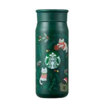 Starbucks Korea SS Fancy Holy Cat Tumbler 355ml 2021 Christmas phase 1 - Sold on eBay Nov 06, 2021 for $49.99