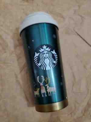 Starbucks Korea 2020 Christmas Limited Holiday Green Elma Tumbler 473ml - Sold on eBay Aug 12, 2021 for $49.00
