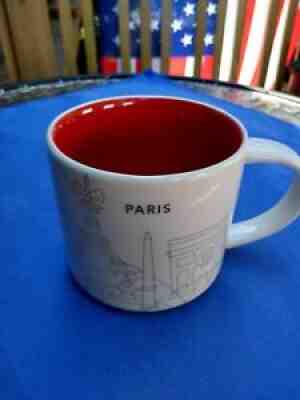 Starbucks 2016 Paris Christmas Holiday You Are Here mug gold 14 oz EX Condition - Sold on eBay Oct 01, 2021 for $49.00