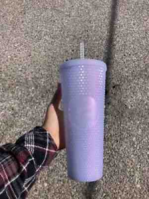 Starbucks Christmas 2021 Icy Lilac Studded 24oz Tumbler - Sold on eBay Nov 04, 2021 for $48.00