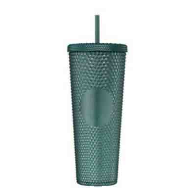 Starbucks Korea 2021 Holy Green Bling Stud Cold Cup 710ml / Christmas Phase 1 - Sold on eBay Nov 04, 2021 for $47.99