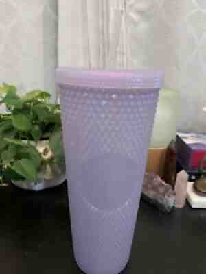 Starbucks Christmas 2021 Winter Purple ICY LILAC Studded Venti Tumbler 24 oz NEW - Sold on eBay Nov 04, 2021 for $46.00