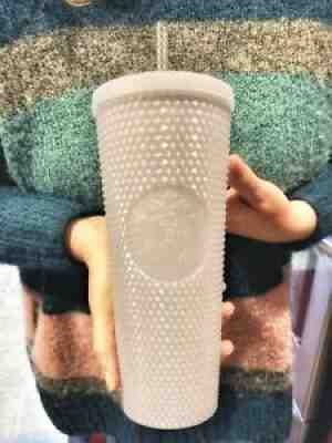 Starbucks 2021 Christmas Winter Holiday Icy Lilac Studded Tumbler Venti 24oz ð?¥¤ - Sold on eBay Nov 05, 2021 for $46.00