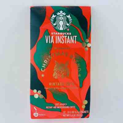 (9) Starbucks Via Christmas Blend Vintage 2019 Instant Coffee EXPIRED - Sold on eBay Oct 09, 2021 for $45.00