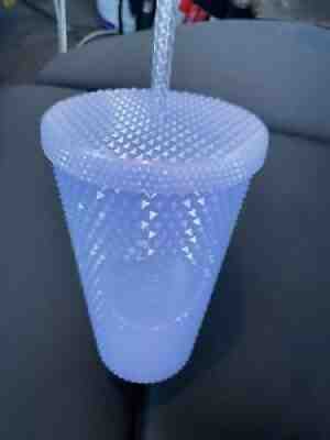 2021 Starbucks Icy Lilac Studded Bling 16oz Tumbler Xmas Christmas Grande - Sold on eBay Nov 04, 2021 for $45.00