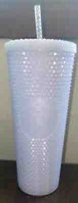 Starbucks 2021 Christmas Winter Holiday Icy Lilac Studded Tumbler venti 24oz - Sold on eBay Nov 05, 2021 for $45.00