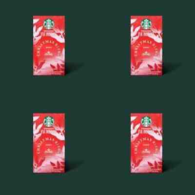 (4) Starbucks Via Instant Christmas Blend micro 2020 12ct per box Exp 06/2021 - Sold on eBay Aug 17, 2021 for $44.98