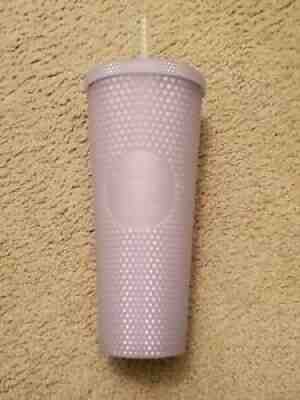 Starbucks 2021 Christmas Winter Holiday Icy Lilac Studded Tumbler venti 24oz - Sold on eBay Nov 07, 2021 for $44.95