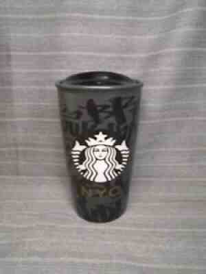 Starbucks Limited Collection NYC Black Ceramic Travel Mug