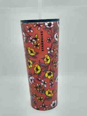 Starbucks - Stainless Steel - Poppy Flower Tumbler - RARE - 2018 - Sold on eBay Oct 13, 2021 for $149.99