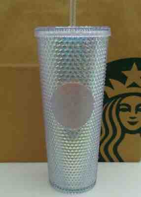 Starbucks Tumbler Cold Cup Bling Studded Iridescent Rainbow Unicorn 24oz NEW - Sold on eBay Sep 16, 2021 for $149.95