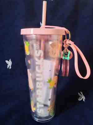 Rare Starbucks China 2019 Summer Pink Alpaca Straw Cup 710ml - Sold on eBay Nov 09, 2021 for $760.00