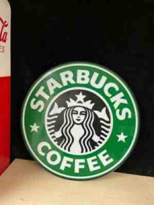 STARBUCKS STORE SIGN - ORIGINAL 25" round - Sold on eBay Nov 09, 2021 for $150.00