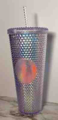 Starbucks Tumbler Cold Cup Bling Studded Iridescent Rainbow Unicorn 24oz NEW - Sold on eBay Sep 21, 2021 for $145.00