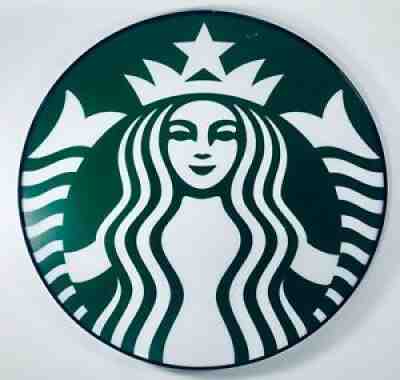 Genuine Starbucks Coffee Store Sign 24â? Siren Logo - Sold on eBay Nov 06, 2021 for $142.45
