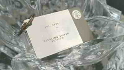 Starbucks Sterling Silver Edition Keychain Gift Card New - Sold on eBay Aug 12, 2021 for $140.00