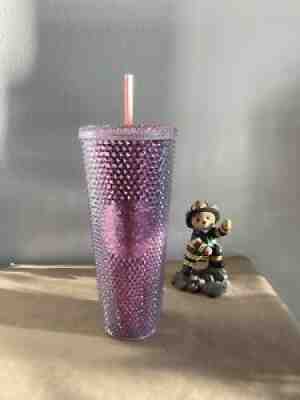 Starbucks 2021 Indonesia pink glitter studded tumbler venti size - Sold on eBay Nov 10, 2021 for $150.00