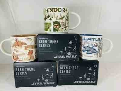 Disney Star Wars Starbucks Been There Series Mug Set Of 3 Tatooine, Batuu, Endor - Sold on eBay Oct 21, 2021 for $135.99