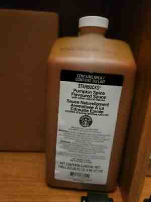 3 Starbucks Pumpkin Spice Sauce bb april 2022 - Sold on eBay Oct 16, 2021 for $135.00