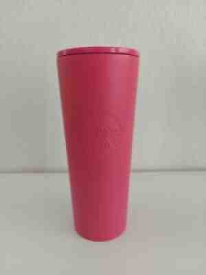 Rare HTF 2018 Starbucks Barbie Hot Pink stainless steel Venti Tumbler/no straw - Sold on eBay Sep 09, 2021 for $132.50