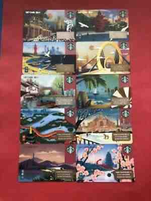 17 different China Starbucks coffee cards for one buyer - Sold on eBay Sep 17, 2021 for $130.95