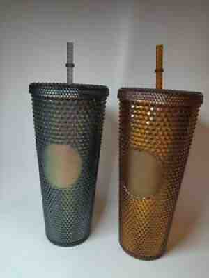 Starbucks Venti Honeycomb Studded & Black Unicorn Set (both) Brand New With Tag - Sold on eBay Sep 21, 2021 for $130.00