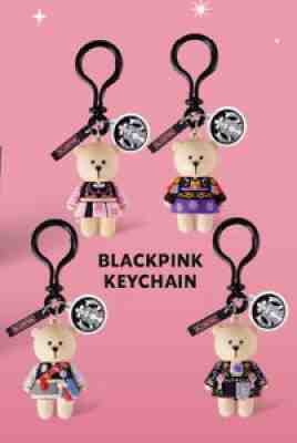 Starbucks Dress Bear TH Keychain BLACKPINK 4 UT STARBUCKS X BLACKPINK (Limited ) - Sold on eBay Oct 12, 2021 for $130.00