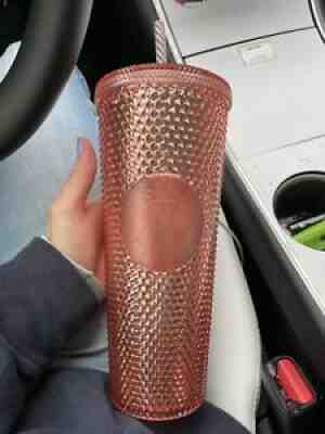 Starbucks Rose gold Studded Tumbler 24oz - Sold on eBay Nov 12, 2021 for $130.00