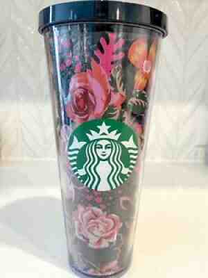 Starbucks Ban.do Midnight Flower Floral Cup Venti Tumbler 24oz RARE HTF - Sold on eBay Nov 13, 2021 for $199.00
