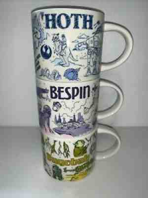 Set of 3 Disney Star Wars Starbucks Been There 2020 Mugs Hoth Bespin Dagobah - Sold on eBay Nov 14, 2021 for $199.00