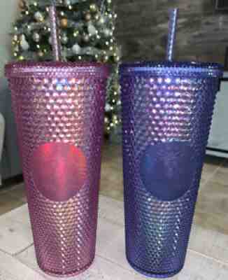 Starbucks Exclusive 50th Anniversary Walt Disney World & Disneyland Tumbler Set! - Sold on eBay Nov 15, 2021 for $174.99