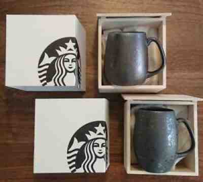 Starbucks Reserve Charcoal Color Mug Cup BODY & AROMA Meguro Limited Rare W/ Box - Sold on eBay Aug 28, 2021 for $126.83
