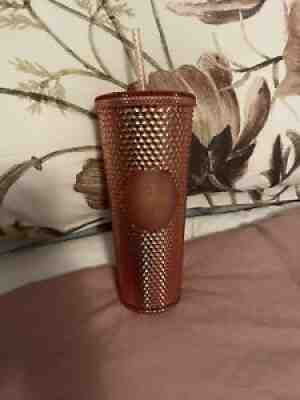 Starbucks studded tumbler Rose Gold CupÂ PREOWNED - Sold on eBay Sep 19, 2021 for $125.00