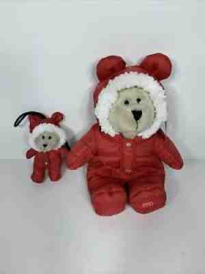 Starbucks Bearista Mini Bear 2021 Holiday Christmas Ornament Plush Xmas Soft 2pc - Sold on eBay Nov 04, 2021 for $59.00