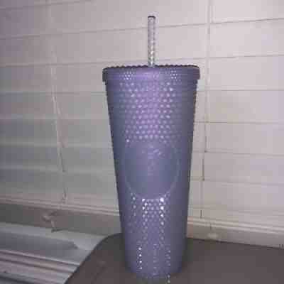 Starbucks 2021 Winter Holiday Icy lilac Bling Studded Cold Cup Tumbler 24oz New - Sold on eBay Nov 04, 2021 for $54.95