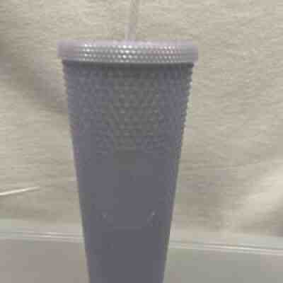 Starbucks Venti Icy White Studded Tumbler 20oz 2021 Holiday Collection - Sold on eBay Nov 04, 2021 for $52.99