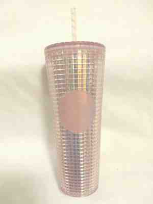 Starbucks Holiday 2020 24 oz Pink and Red Cold Cup Tumbler - Sold on eBay Oct 07, 2021 for $50.00