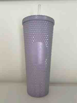 Starbucks 2021 Holiday Icy Lilac Bling Studded Cold Cup Tumbler 24oz Venti New - Sold on eBay Nov 04, 2021 for $50.00