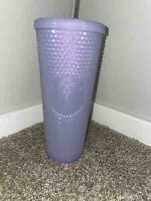 Starbucks 2021 Winter Holiday Studded Icy Lilac Tumbler 24 Oz Venti NEW  - Sold on eBay Nov 04, 2021 for $50.00